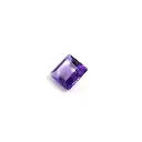 Purple 4 ct. amethyst in square