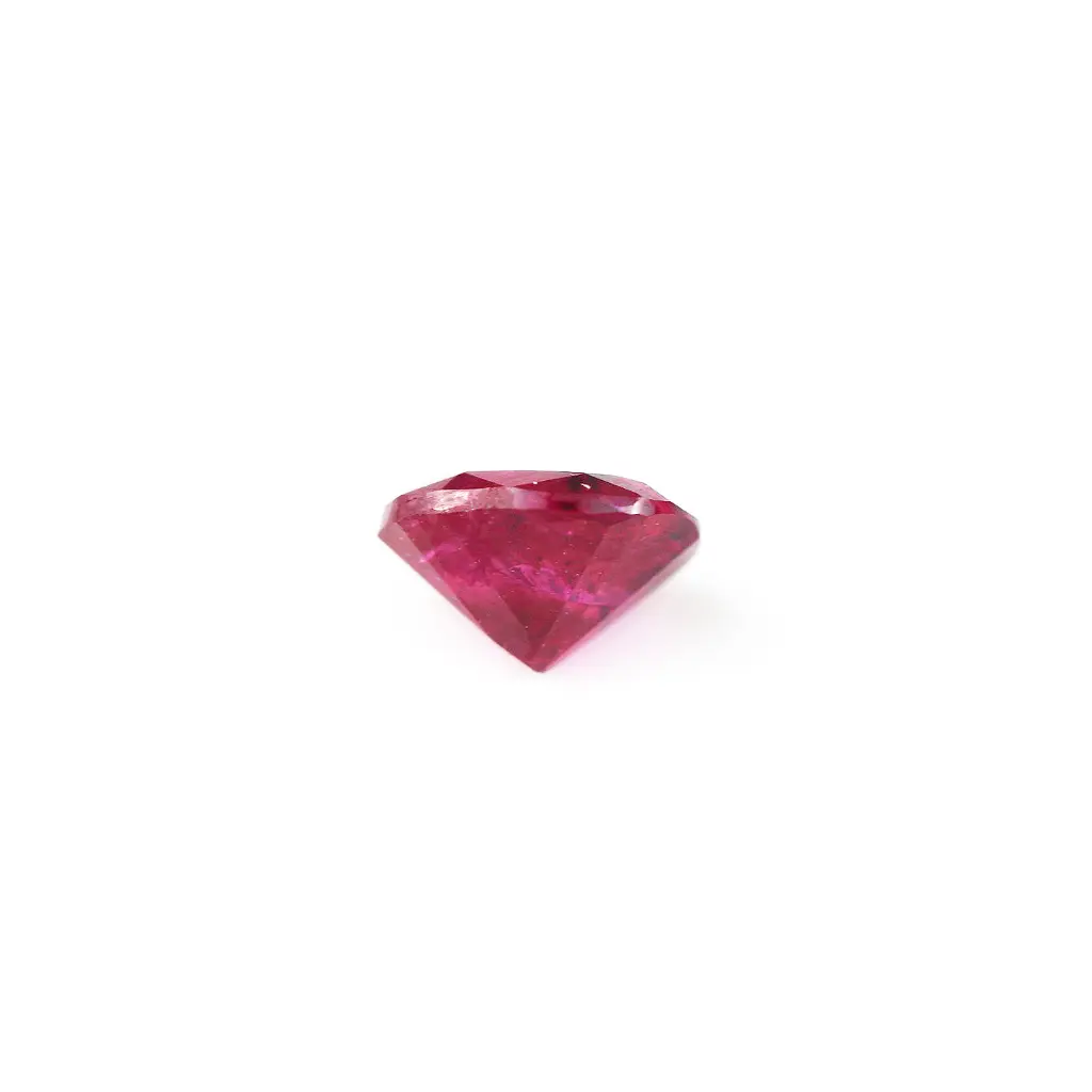 Purplish red 1.23 ct. ruby in oval