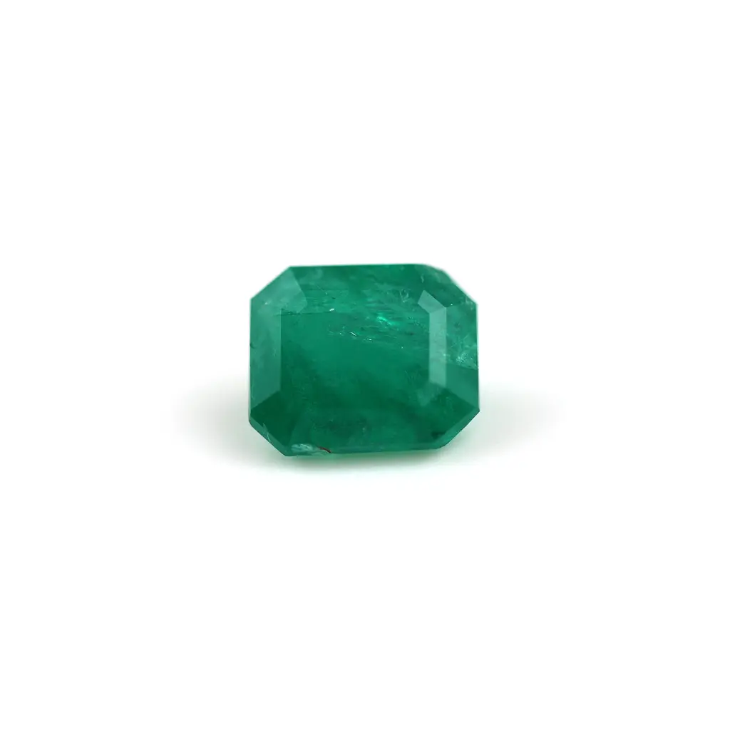 Bluish green 1.5 ct. emerald