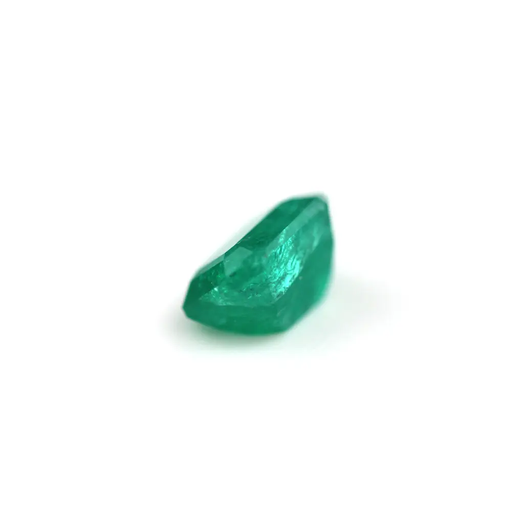 Bluish green 1.5 ct. emerald