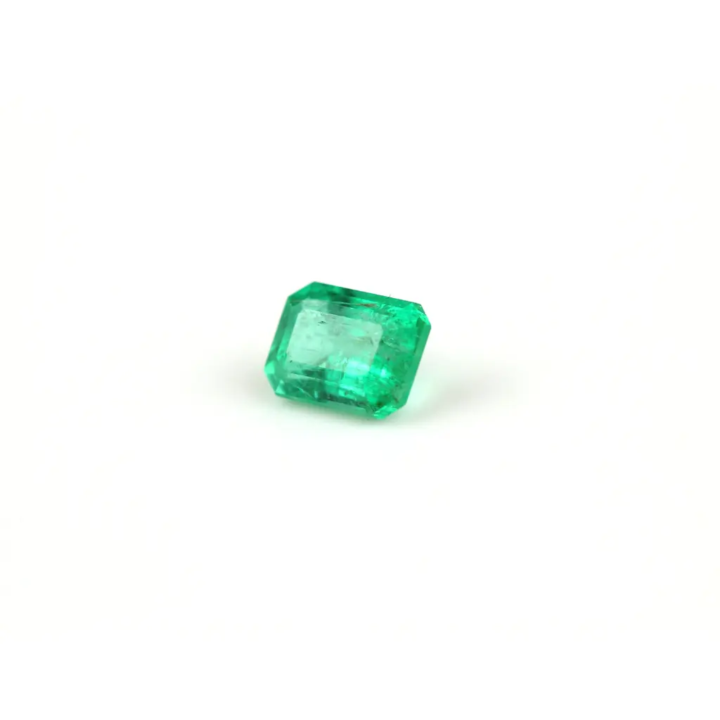 Bluish green 1.7 ct emeralds