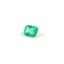 Bluish green 1.7 ct emeralds