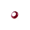Purplish red 1.73 ct. ruby in round
