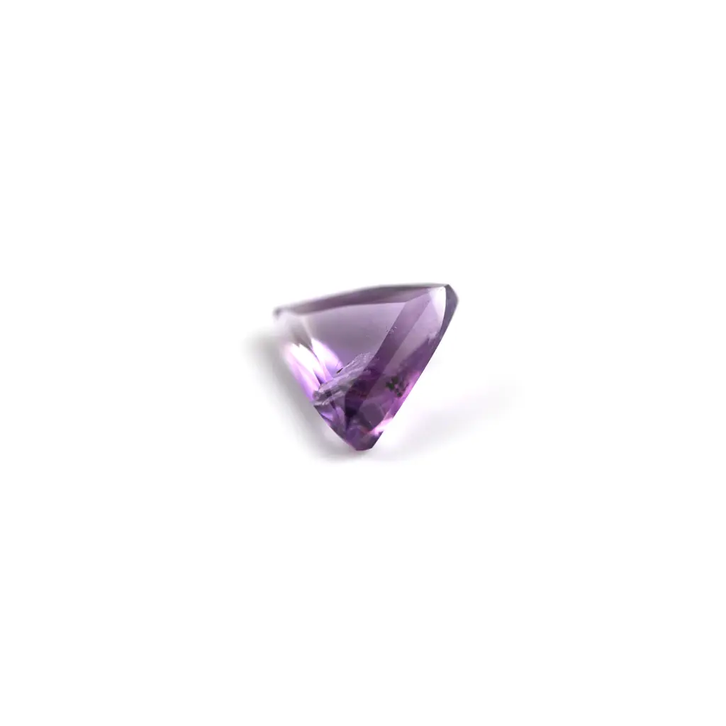 Light purple 2.3 ct. amethyst in trillion