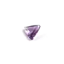 Light purple 2.3 ct. amethyst in trillion