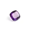Purple 3 ct. amethyst in cushion