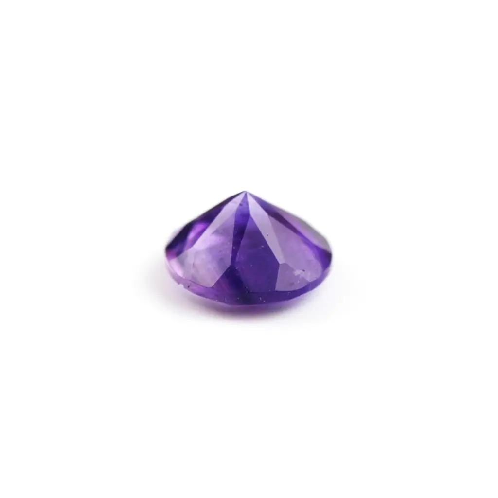 Purple 3.8 ct. amethyst in round