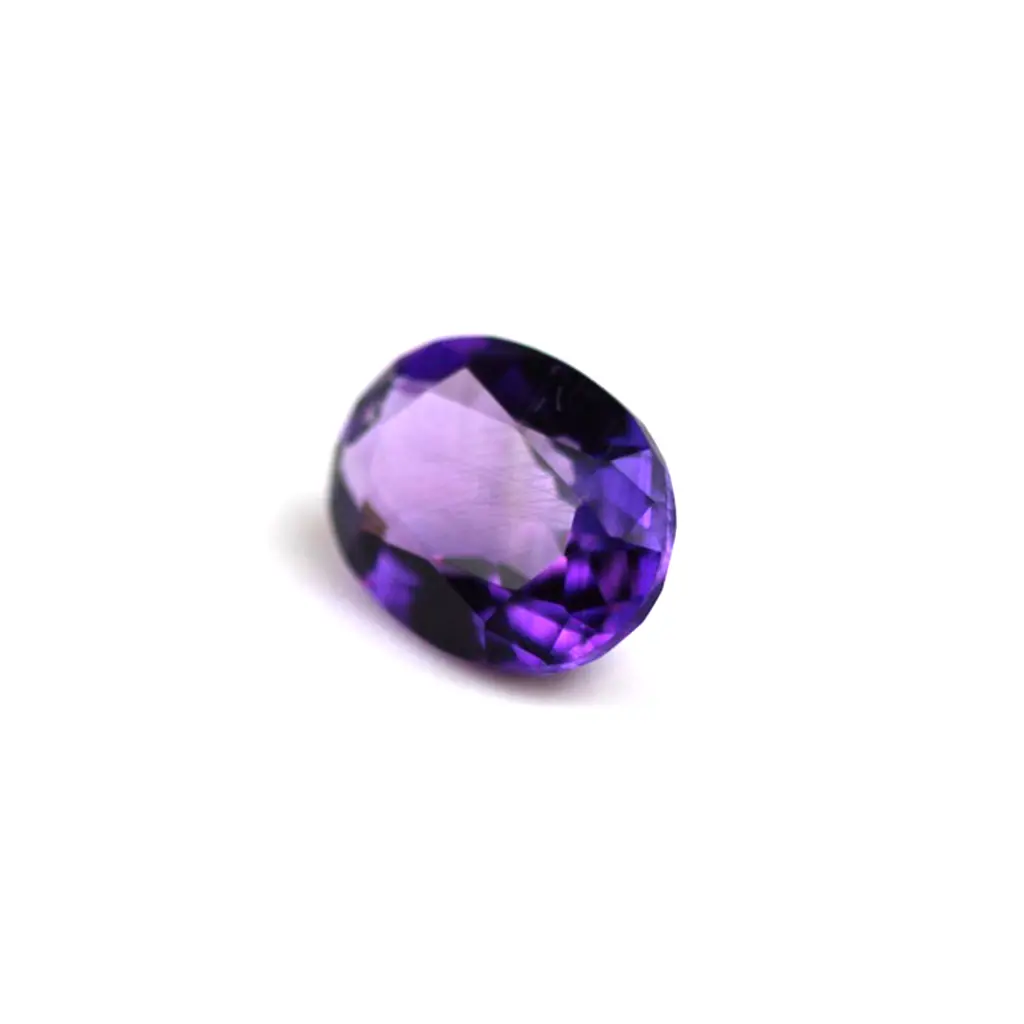 Purple 2.3 ct. amethyst in oval