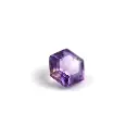 Light purple 2. ct. amethyst in hexagon