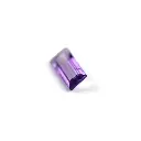 Purple 1.4 ct. amethyst in baguette