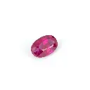 Purplish red 0.99 ct. spinel in oval