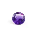 Purple 3.8 ct. amethyst in round