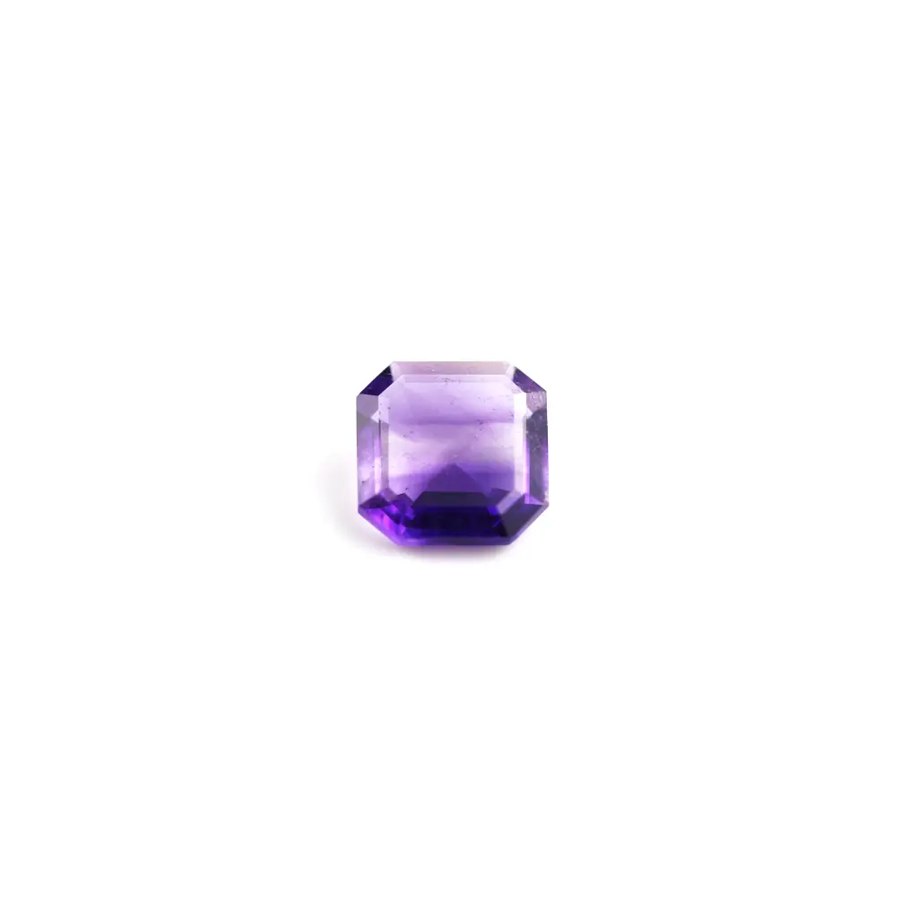 Purple 3.8 ct. amethyst in asscher