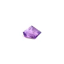 Purple 2 ct. amethyst in freeform