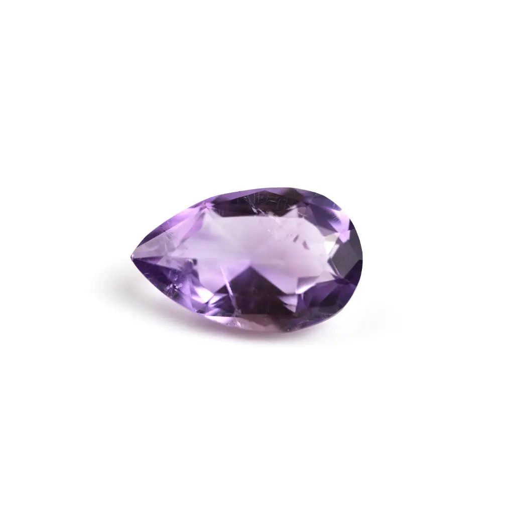 Light purple 4.9 ct. amethyst in pear