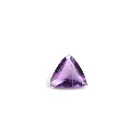 Light purple 2.3 ct. amethyst in trillion