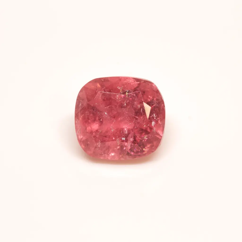 Light pink 3.47 ct. Tourmaline in cushion