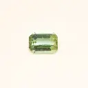 Light green 2.90 ct. Tourmaline in emerald cut
