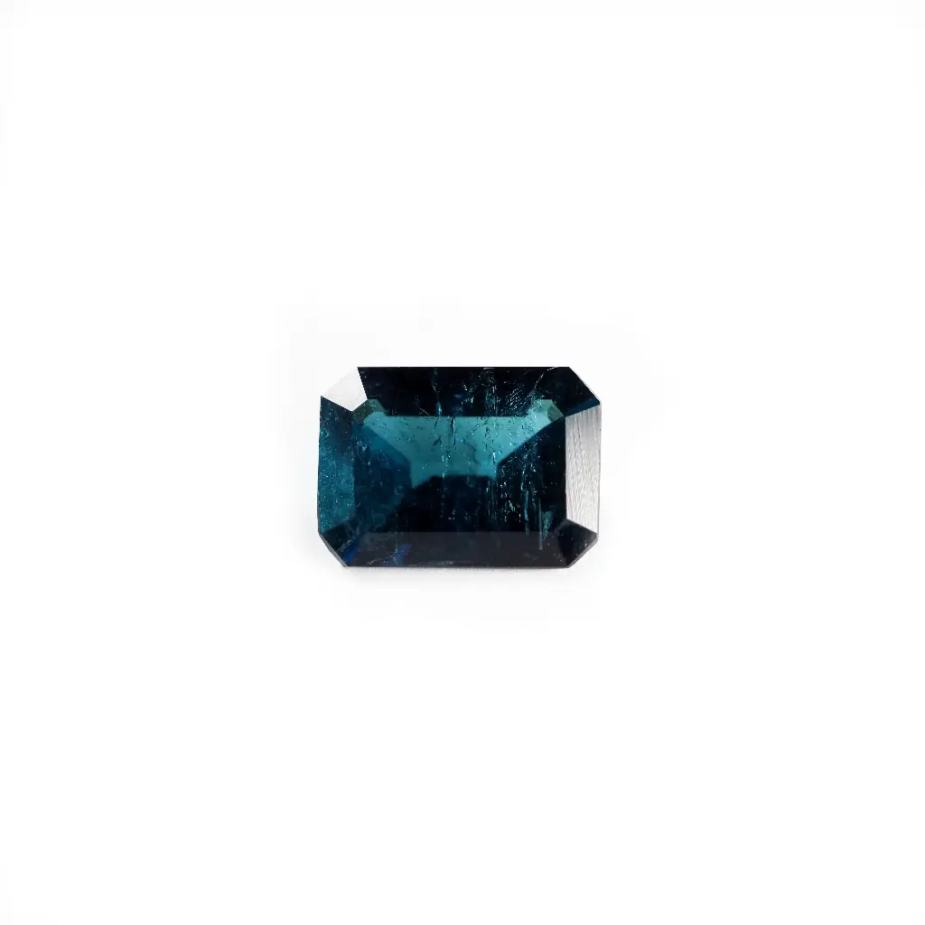 Indicolite 4.5 ct. Tourmaline in emerald cut
