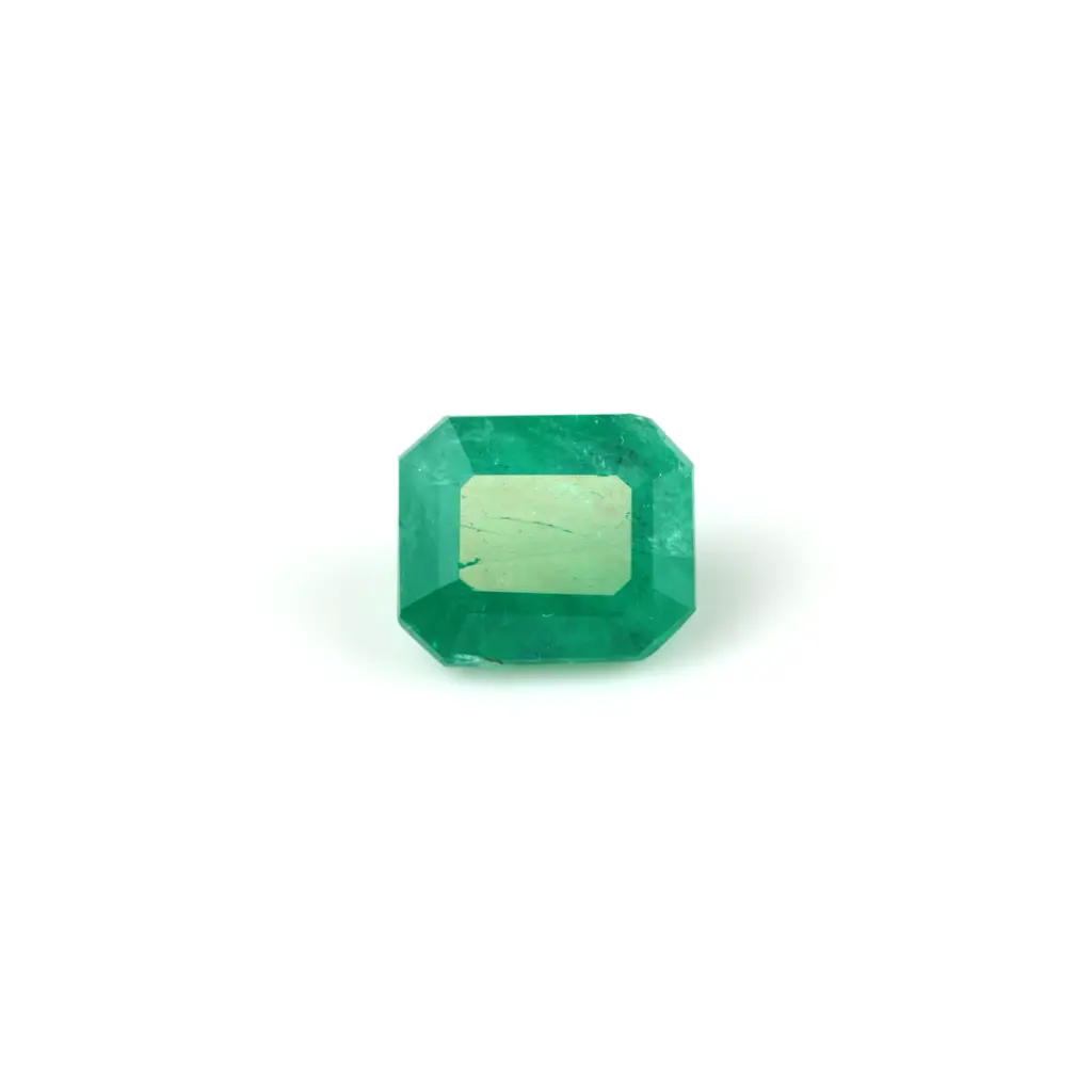 Bluish green 1.5 ct. emerald