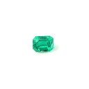 Green 0.85 ct. emerald 