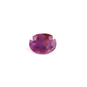 Purplish red 1.5 ct. ruby in oval cut    