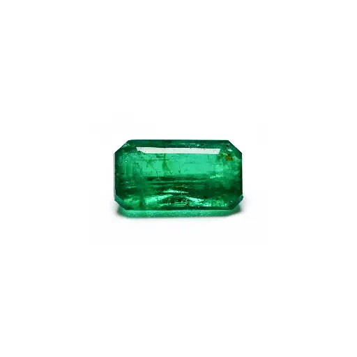 [EM20241] Vivid green 6.4 ct. Emerald cut