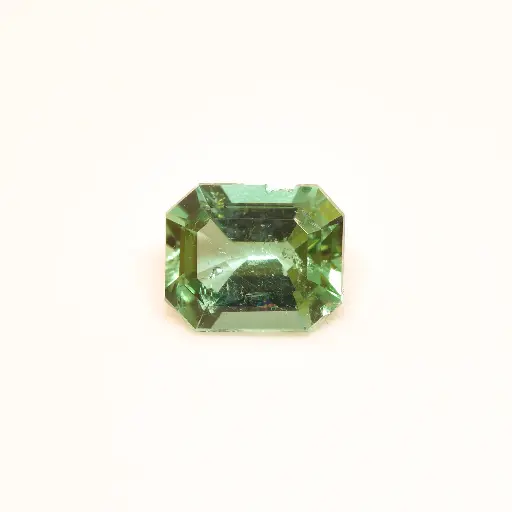 [T202416] Light green 1.92 ct. Tourmaline in emerald cut  